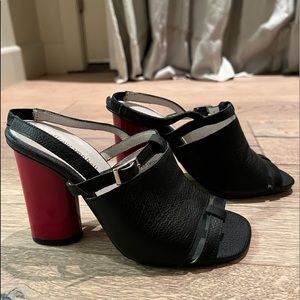 NWOT Jeffrey Campbell sling back heels - Size 6